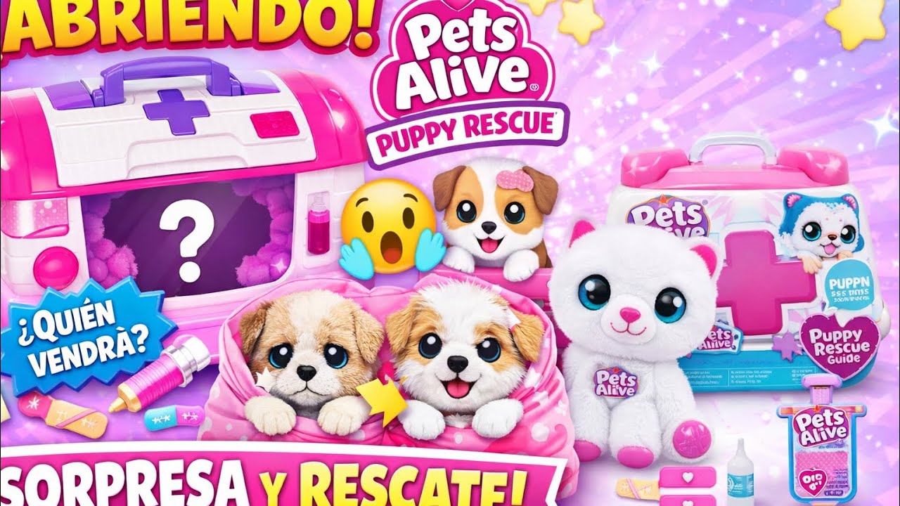 🐾 ¡ABRIENDO PETS ALIVE PUPPY RESCUE! 🐶💖 | Sorpresa y Rescate