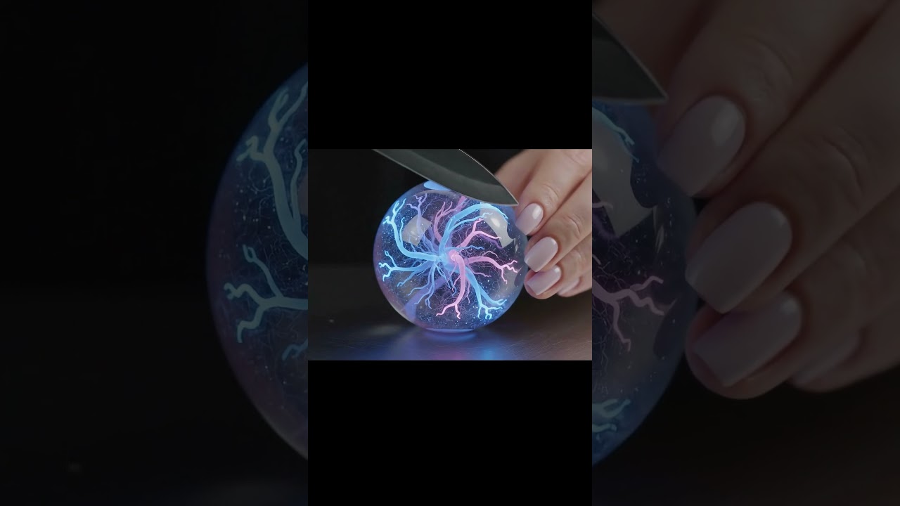 Sci Fi Satisfying Cutting Neural Orb & Black Hole  No Talking 🎧 