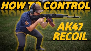 How To Control Ak47 Recoil Proper Handling And Stance.