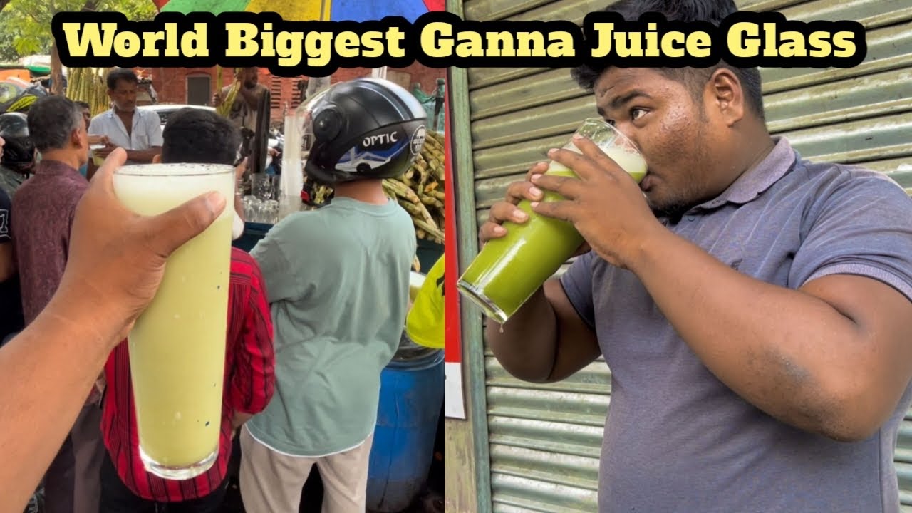 World Biggest Ganna Juice Glass / 2 liter ganna juice glass YouTube