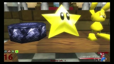 CoD WaW Custom Zombies: Super Mario 64 Part 2