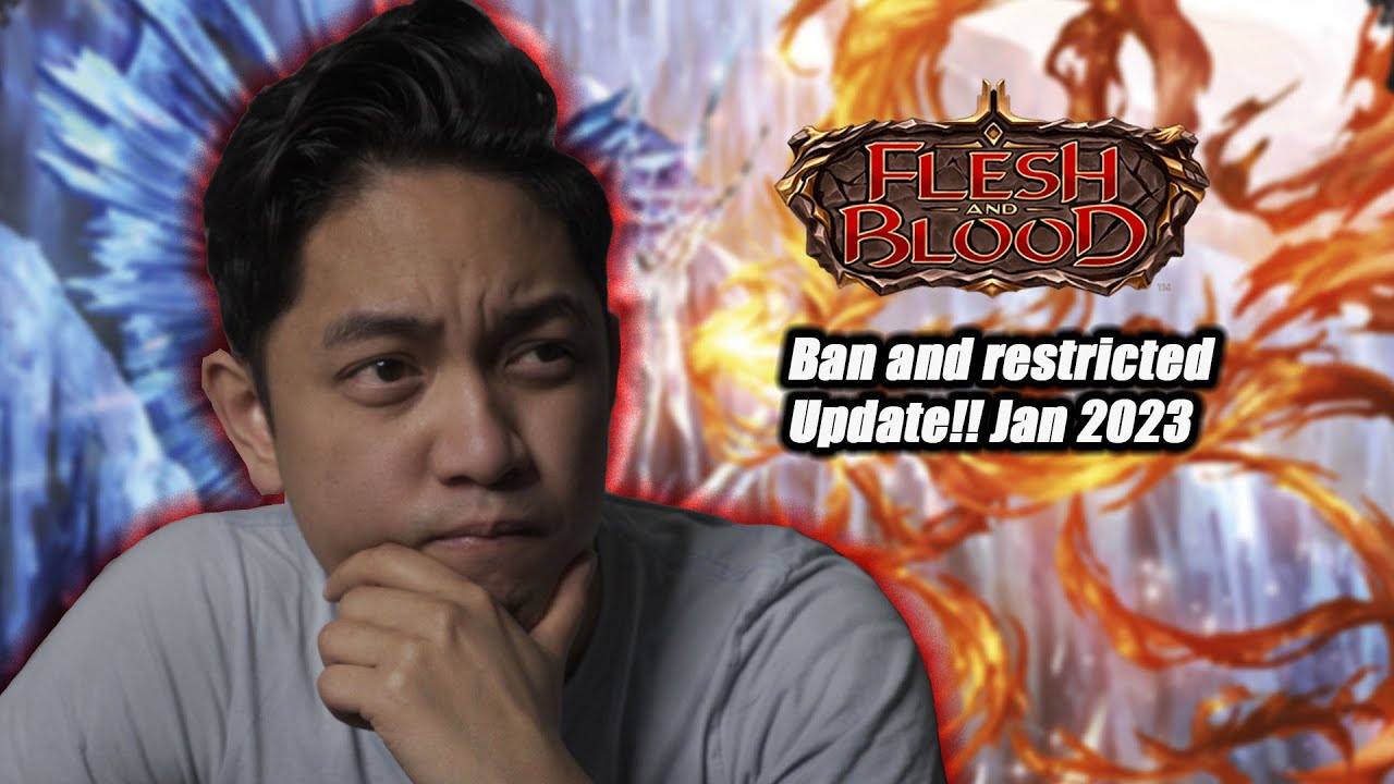Flesh and Blood tcg (FaB) Ban and Restricted Reaction and update!!