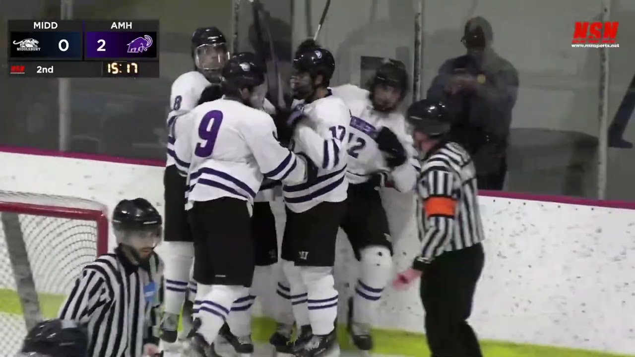 Men's Hockey: Amherst vs. Middlebury (2/20/26)