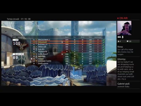 Live FR HD BO3 / SNIPER CLIP - ROAD TO 4K - Bienvenue a tous sur ma chaine youtube dédiée aux stunts délires et wtf,tu y trouveras aussi du call of duty et  peu de minecraft et d'autres jeux.
