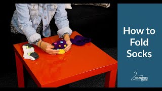 How to Fold Socks - 3 Easy Ways