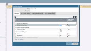 Configuring URLFiltering
