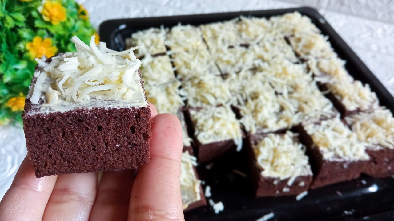 Brownies Nyoklat Tanpa DCC Ekonomis (2 Telur) YouTube