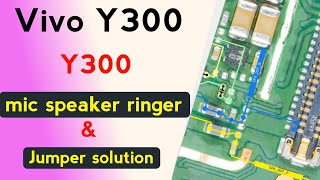 Vivo Y300 Mic Speaker Ringer Diagram | Audio Problem Solution