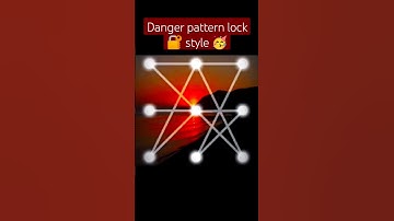 Pattern password 🔑 lock style 👌 #design #puzzle #viralvideo #technicalshahid999 #shortsvideo