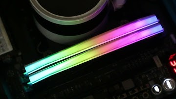 全何v-color Manta XFinity RGB DDR5-7200 32GB kit失落的方舟 LOSTARK聯名款超頻記憶體-視覺燈效展示