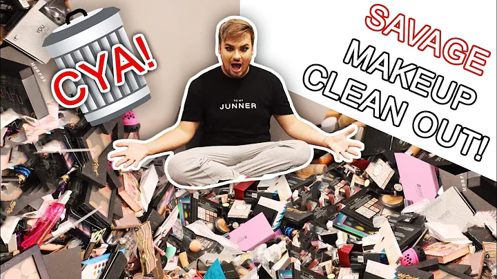 GETTING RID OF HALF MY MAKEUP COLLECTION | EXTREME...