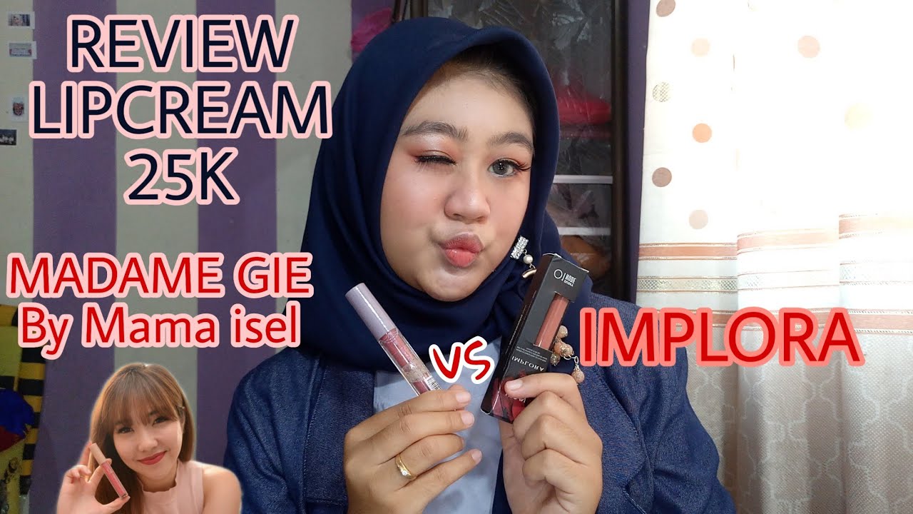 REVIEW LIPCREAM MURAH 25K 