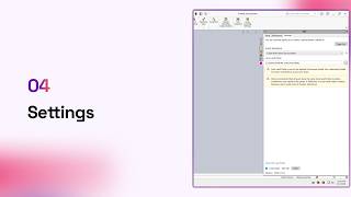 Sibe Onboarding 04 – Settings: Metadata, Sync and References