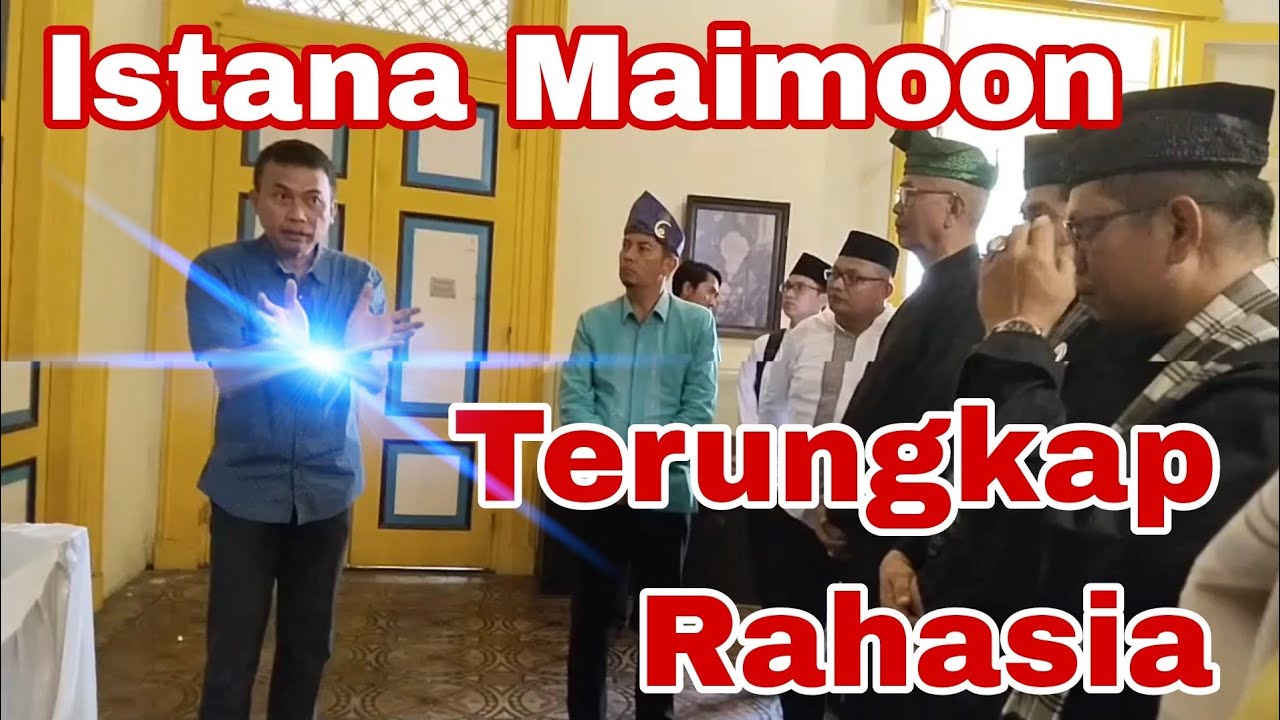 PENJAGA ISTANA UNGKAPKAN RAHASIA ISTANA MAIMOON MEDAN. - YouTube