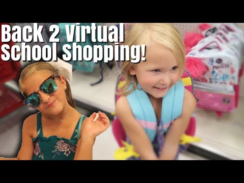 BACK TO SCHOOL SHOPPING for the NEW VIRTUAL SCHOOL YEAR! / Getting Ready for Virtual Learning