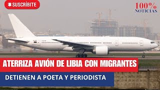 Llega a Managua avión desde Libia con 356 indios/Detienen a periodista y poeta en León