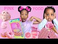 EATING only ONE COLOR FOOD for 24 Hours CHALLENGE
