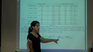 Matrix completion 3/4