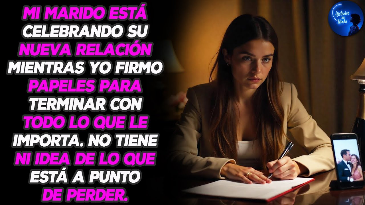 Mi marido celebra una nueva relación mientras yo firmo papeles para terminar con todo lo que le...