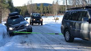 2022 Vinterhelg vid Lekvattnet - XC90 is parked offside