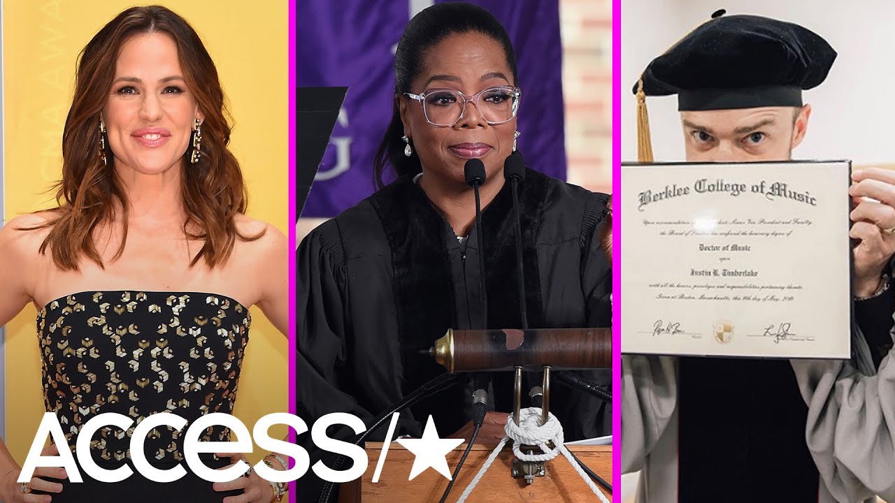 Oprah, Jennifer Garner & More Celebs Honored With Degrees & Speeches At College Graduations!