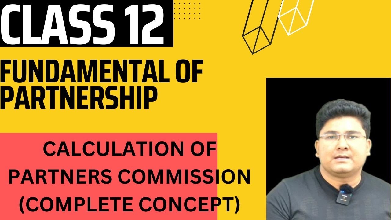 CALCULATE PARTNERS COMMISSION AND SALARY.