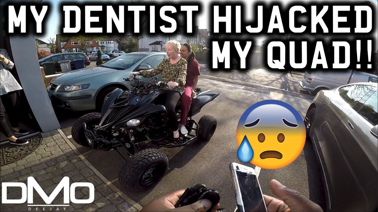 MY DENTIST HIJACKED MY QUAD BIKE!!!! *WTF* - YouTube