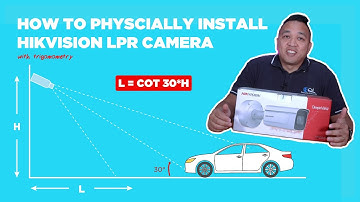 How to Physically Install the HikVision LPR CCTV Camera DS-2CD7A26G0/P-IZS