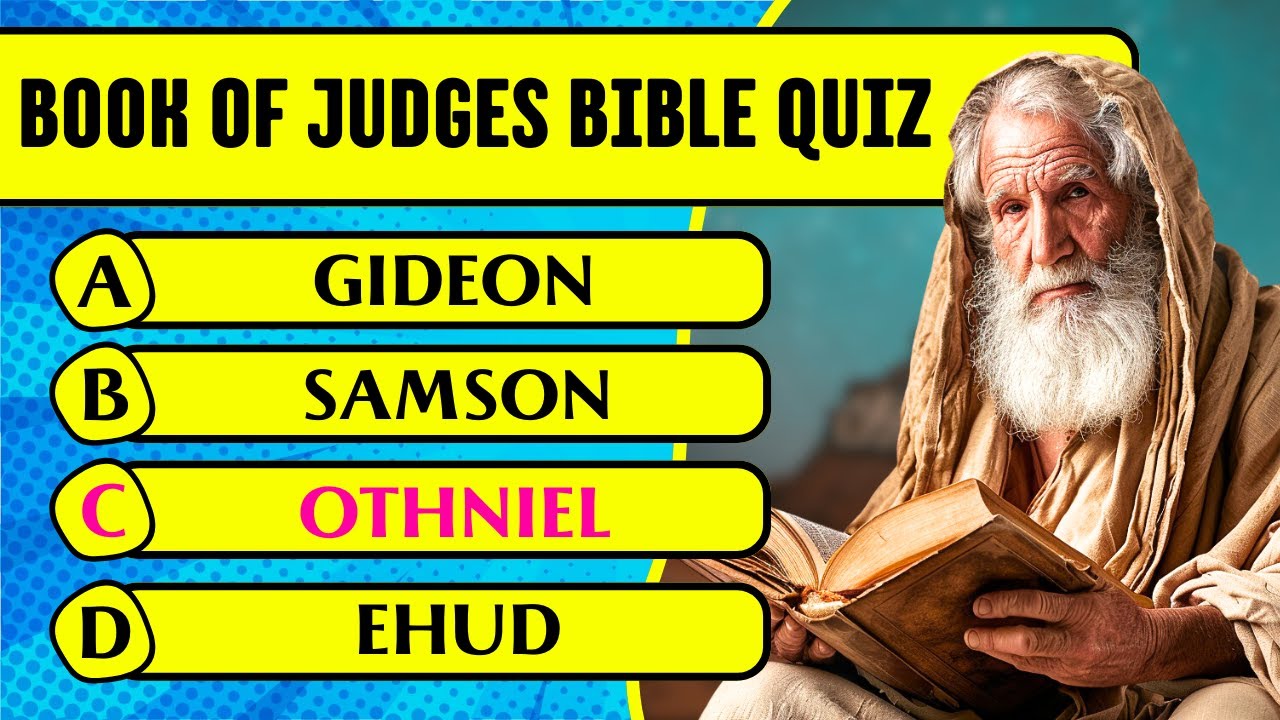 Book Of Judges Bible Quiz & Trivia (50 Hardest Questions & Answears to ...