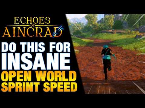 RUN INSANELY FAST WITH THIS BUILD | Sword Art Online: Echoes of Aincrad PS5 Gameplay #SAO