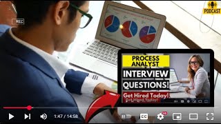 Famous Business Process Analyst Interview Questions and Answers | How To Ace Your Interview Successfully Profile