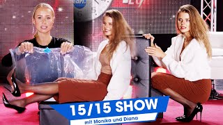 Die beliebte 15/15-Show vom 22. April 2024 mit Monika und Diana @PEARL-TV