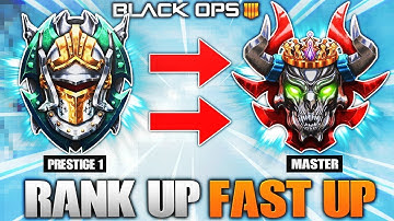 CALL OF DUTY BLACK OPS 4 HOW TO LEVEL UP FAST HOW TO GET TO MASTER PRESTIGE FAST DOUBLE XP FOR BO4!