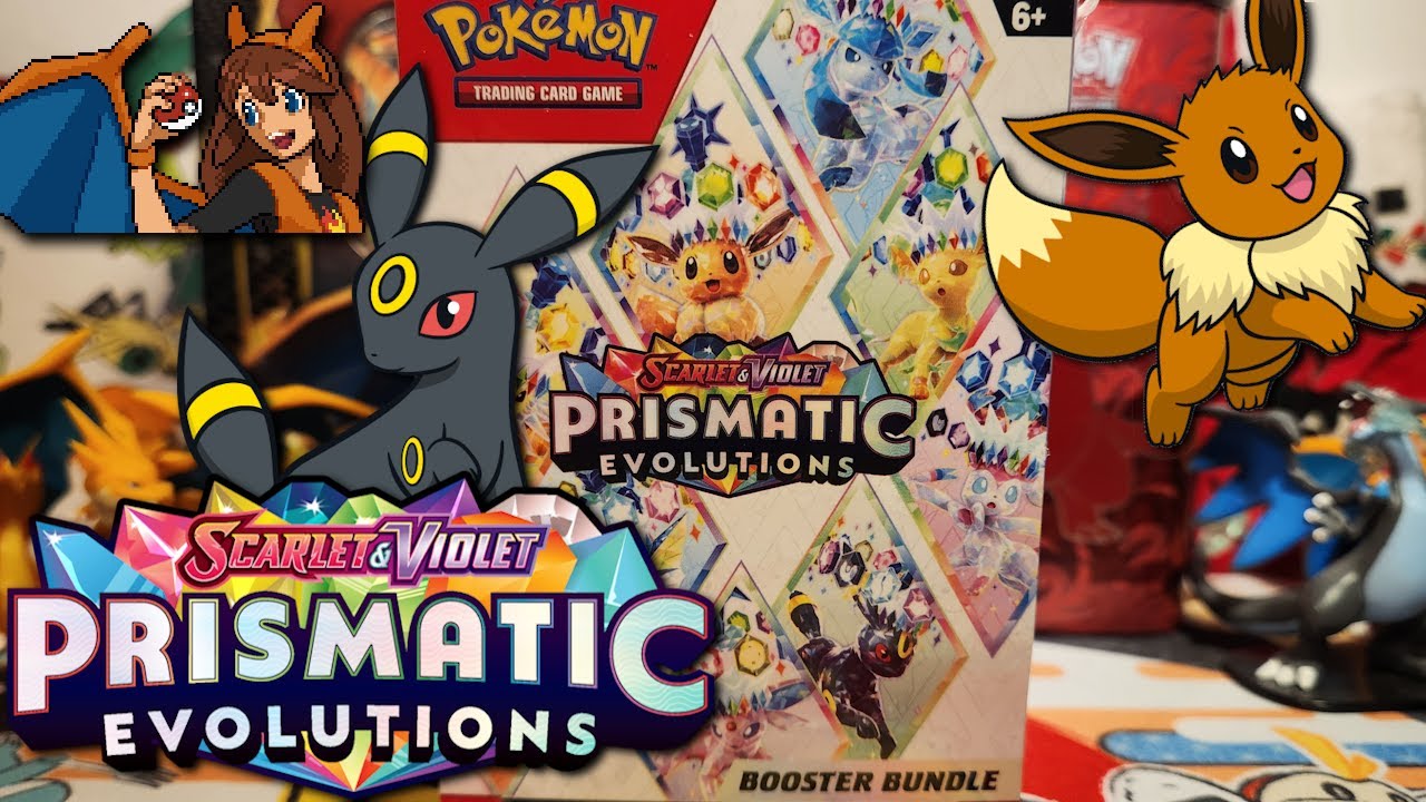 AMAZING - Opening a Prismatic Evolutions Booster Bundle of Pokemon ...