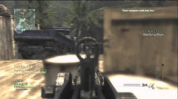 MW3 Spawn Throwing Knife!!