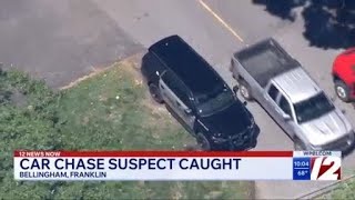 Man arrested after pursuit through Bellingham, Franklin