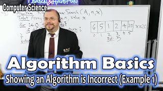 Famous Showing an Algorithm is Incorrect (Example 1) Profile