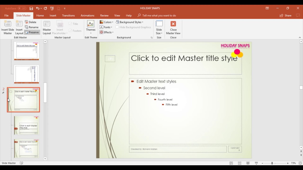 combining powerpoint presentations with different master slides