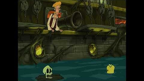 The Curse of Monkey Island - First Encounter with Murray the Demonic Talking Skull
