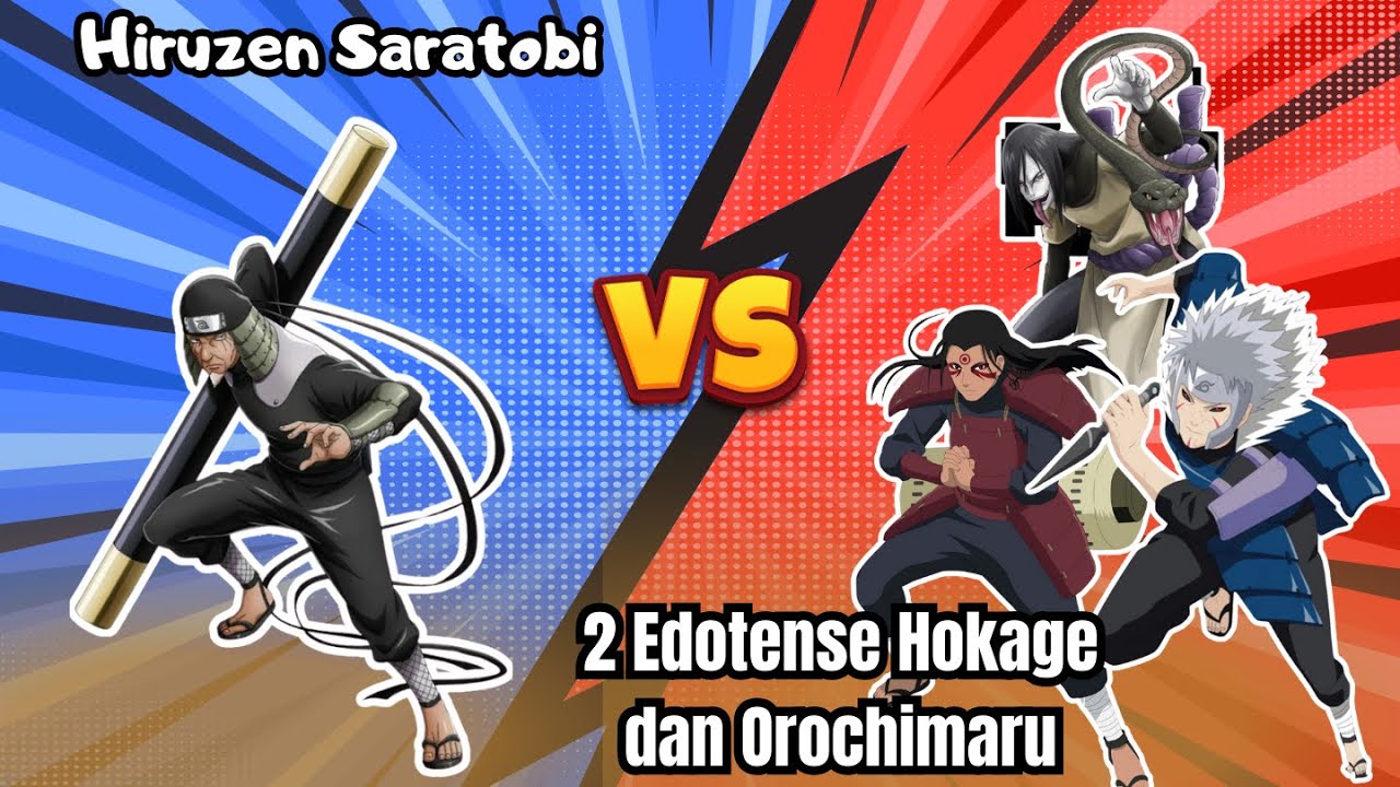 [4K60fps) Hiruzen  vs Orochimaru, Tobirama, Hasirama Naruto X Boruto Ninja Storm Connections