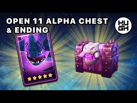 OPEN 11 ALPHA CHEST LEVEL 10 & ENDING - Dragons: Titan Uprising