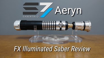 Sabertrio Aeryn FX Illuminated Saber Review by Saber Source
