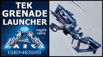How to use Tek Grenade Launcher? - ARK GENESIS DLC