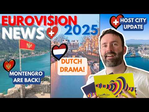 ?? Montenegro?? are back! Dutch?? Drama | Eurovision 2025 News! ??
