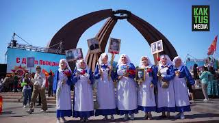 В Бишкеке прошел митинг-реквием, посвященный Дню Победы