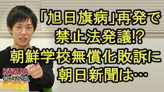 不治の病？｢旭日旗病｣再発で禁止法発議!? 高校無償化敗訴に朝日新聞はご立腹！