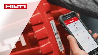 HOW TO Hilti ON!Track app 1: Account set-up & Download screenshot 1