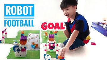 Football game coding robot for children, kids first coding & robotics ages 4+, น้องซัน​ 5 years