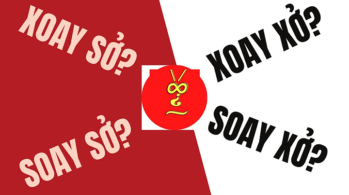 Xoay sở tiếng anh là gì