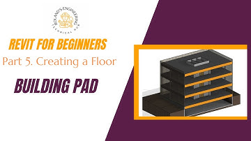 Architectural Floor. Creating a Building Pad Part 5. (Mastering Revit Architecture)